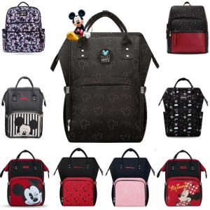 Disney Mommy Diaper Bags Mother Large Capacity Travel Nappy Backpacks anti-loss zipper Baby Nursing 	Disney Bags dropshiping